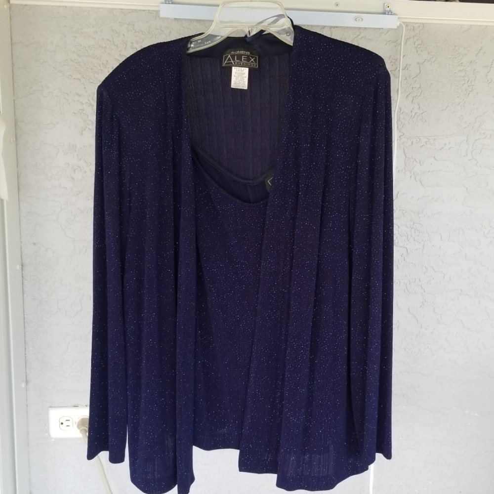 Women's 2 Piece Formal Cami &Cardigan Set